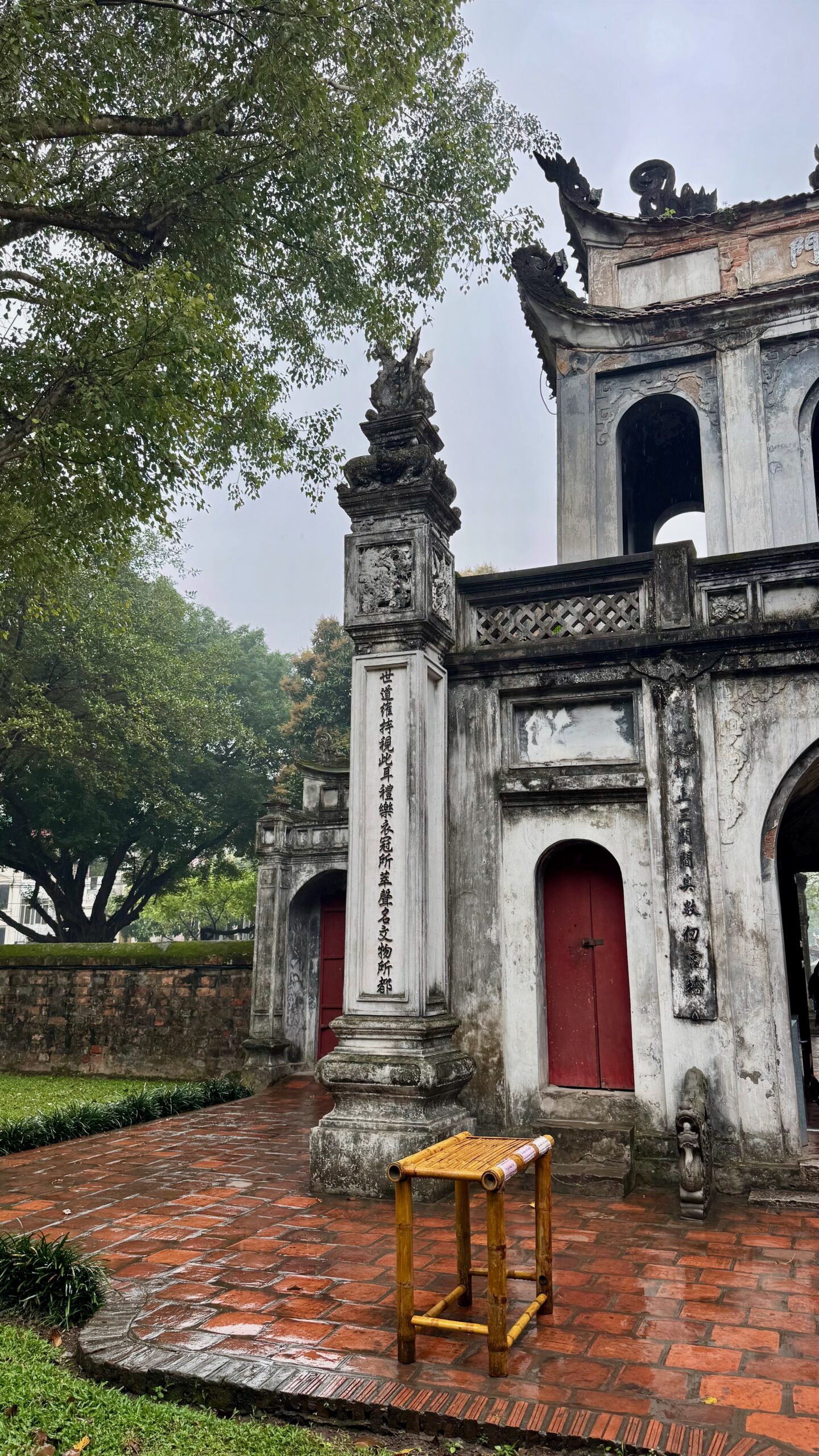 Temple of Literature in Hanoi