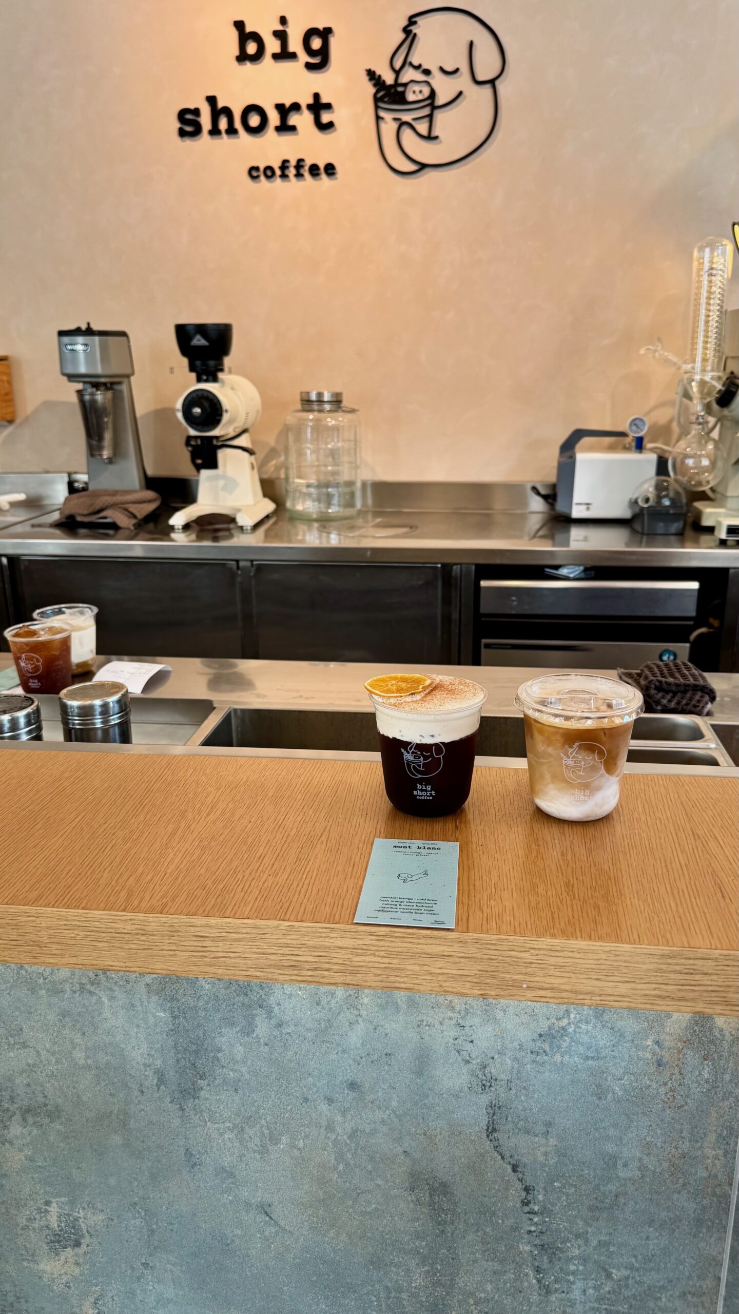 Big Short Coffee specialty cafe in Singapore