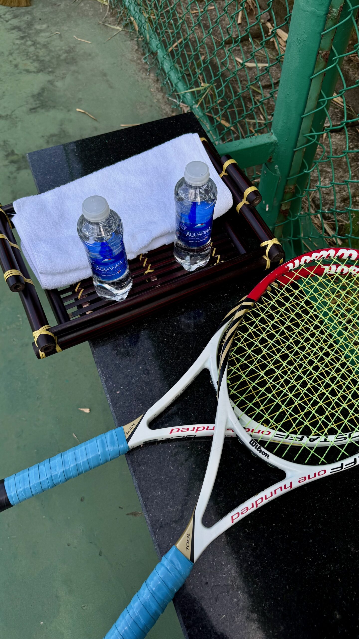 Tennis court at the Renaissance Danang Hoi An