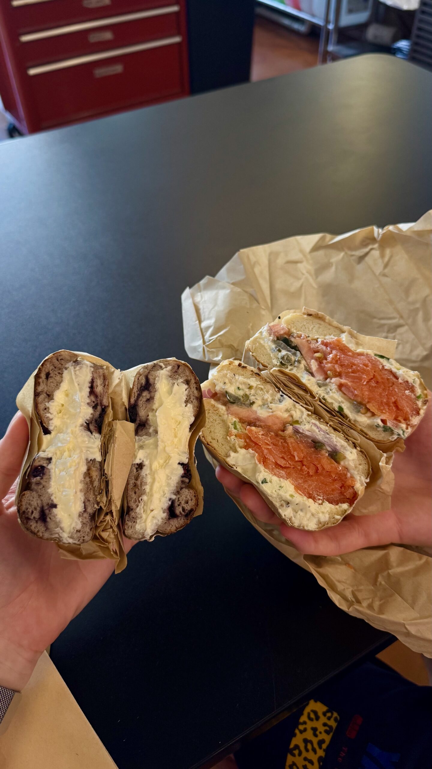 Bagels at Two Men Bagel House in Joo Chiat, Singapore
