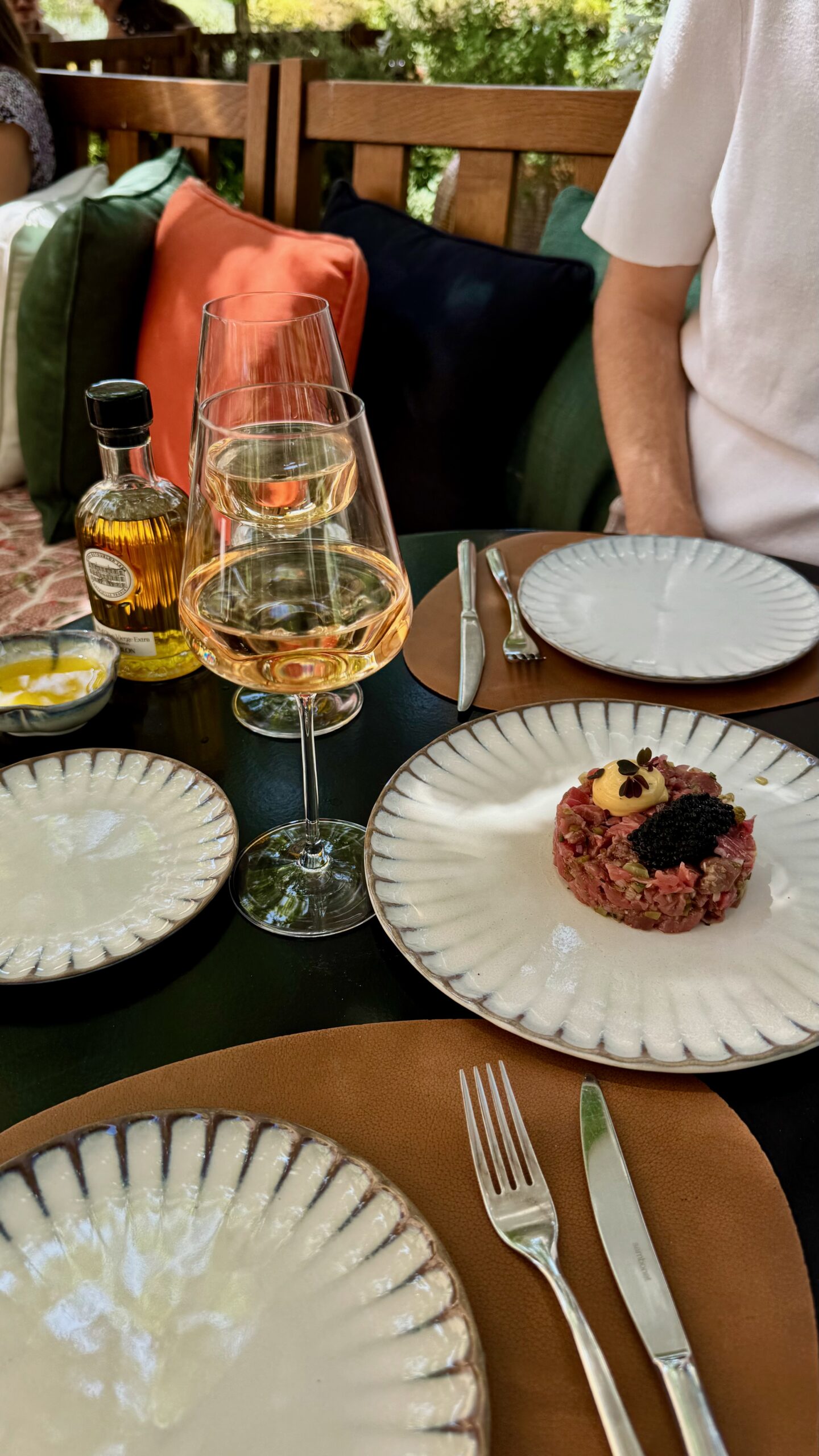 Lunch at La Table d'Estoublon